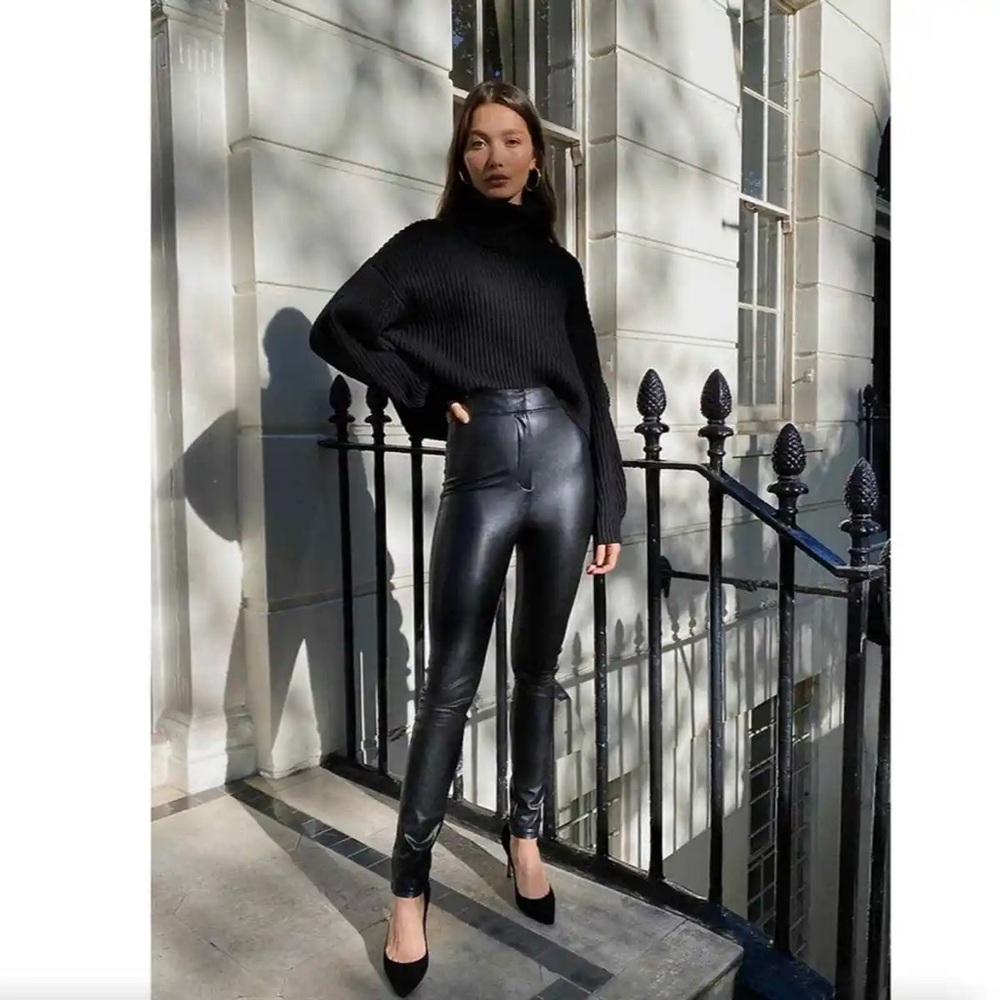 Faux Leather Legging Babaton